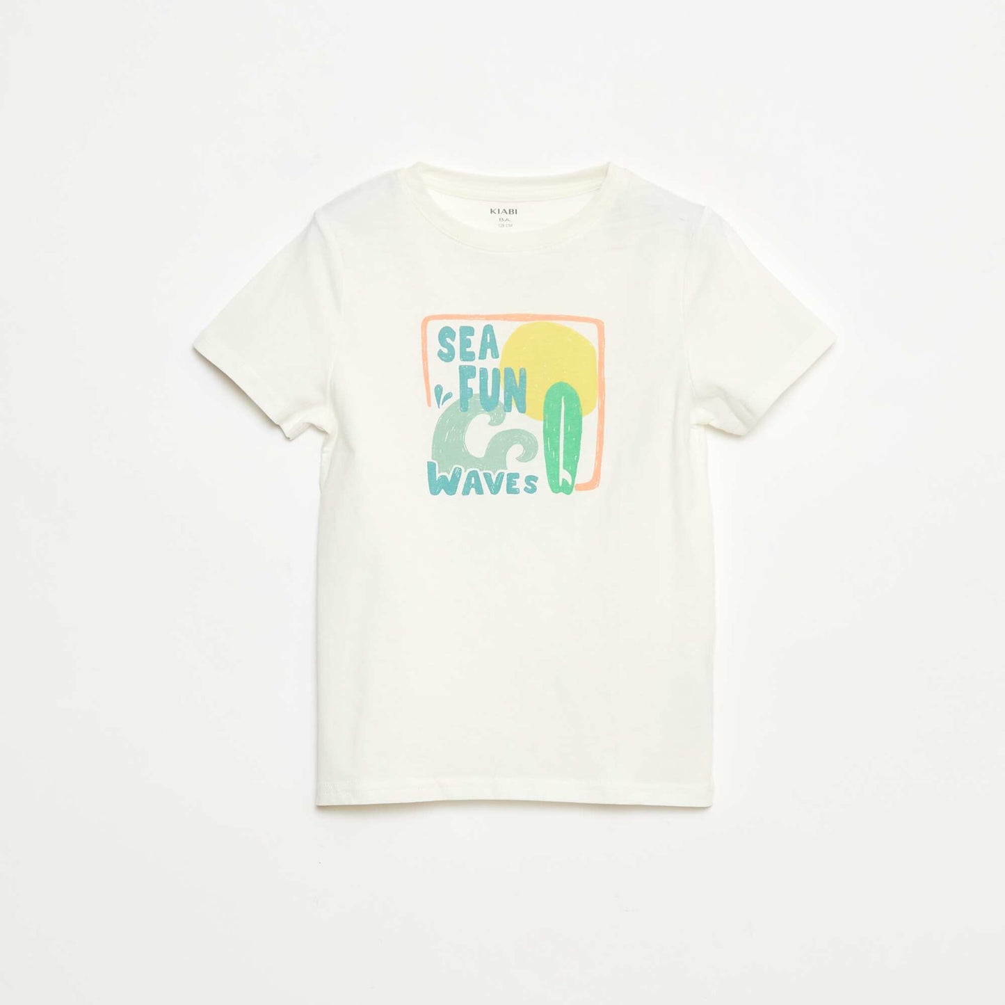 Lot de 3 tee-shirts style 'surf' BLANC