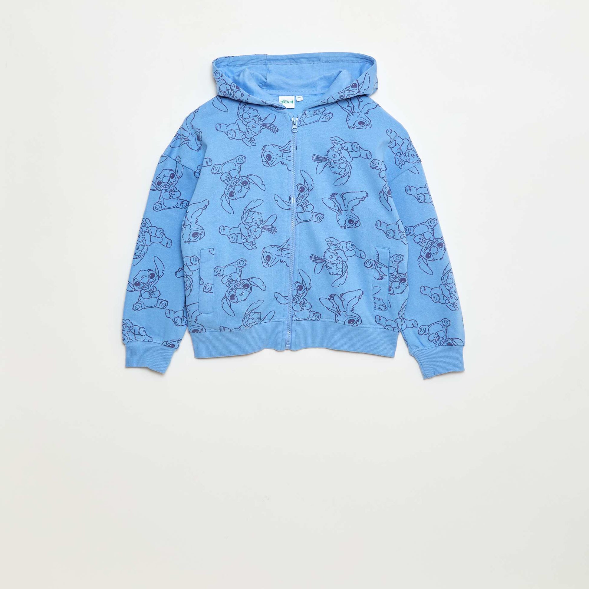 Sweat à motif 'Stitch' 'Disney' BLEU