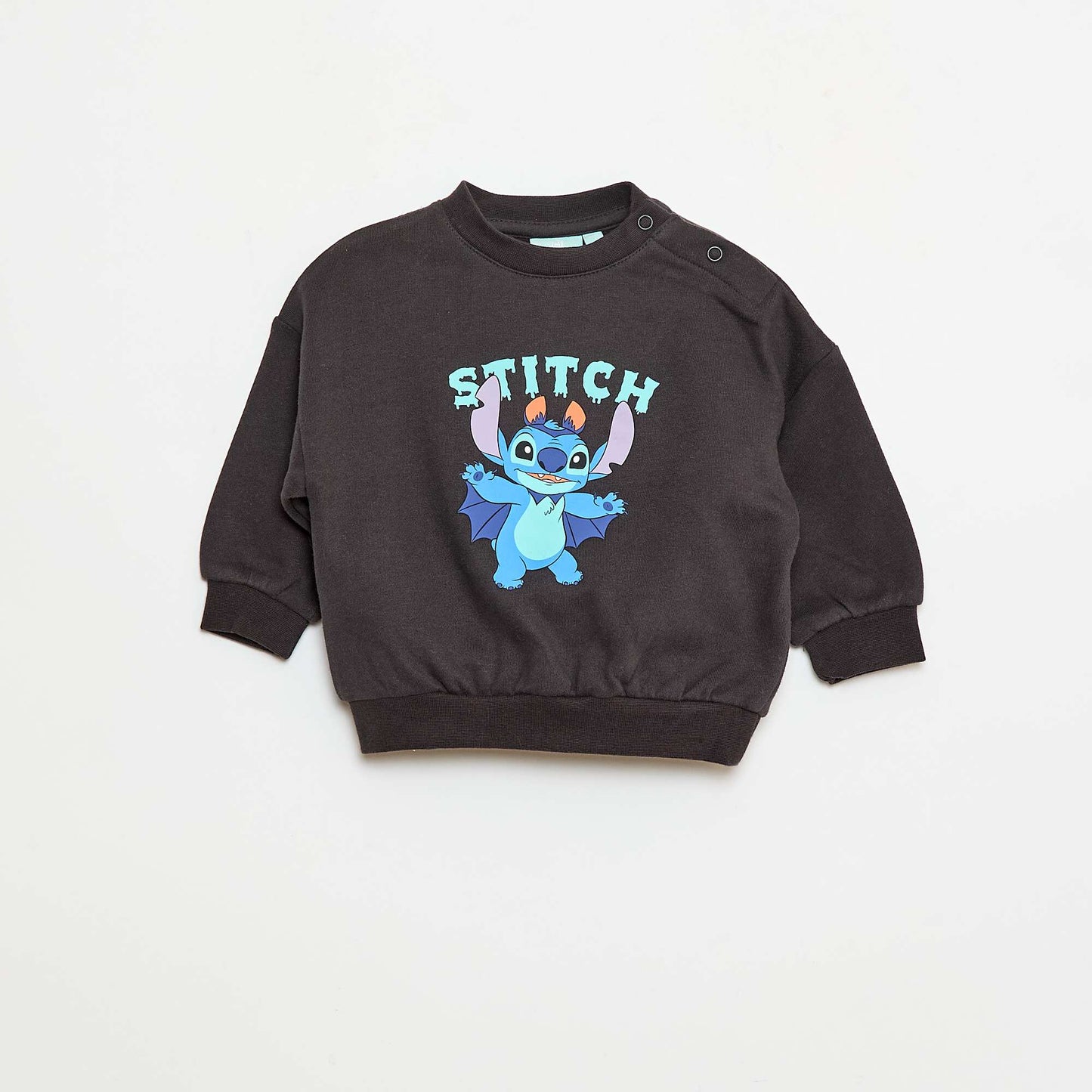 Sweat à 'Stitch' de 'Disney' à capuche NOIR