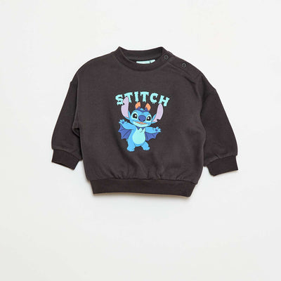 Sweat à 'Stitch' de 'Disney' à capuche NOIR
