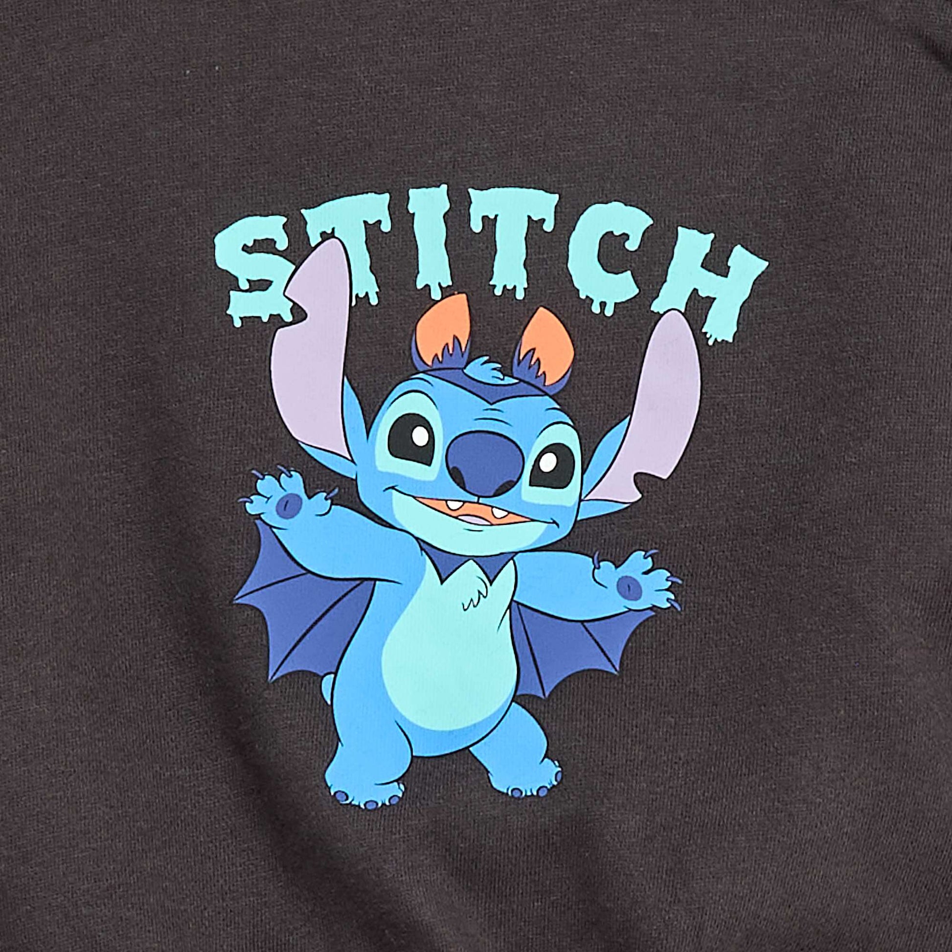 Sweat à 'Stitch' de 'Disney' à capuche NOIR