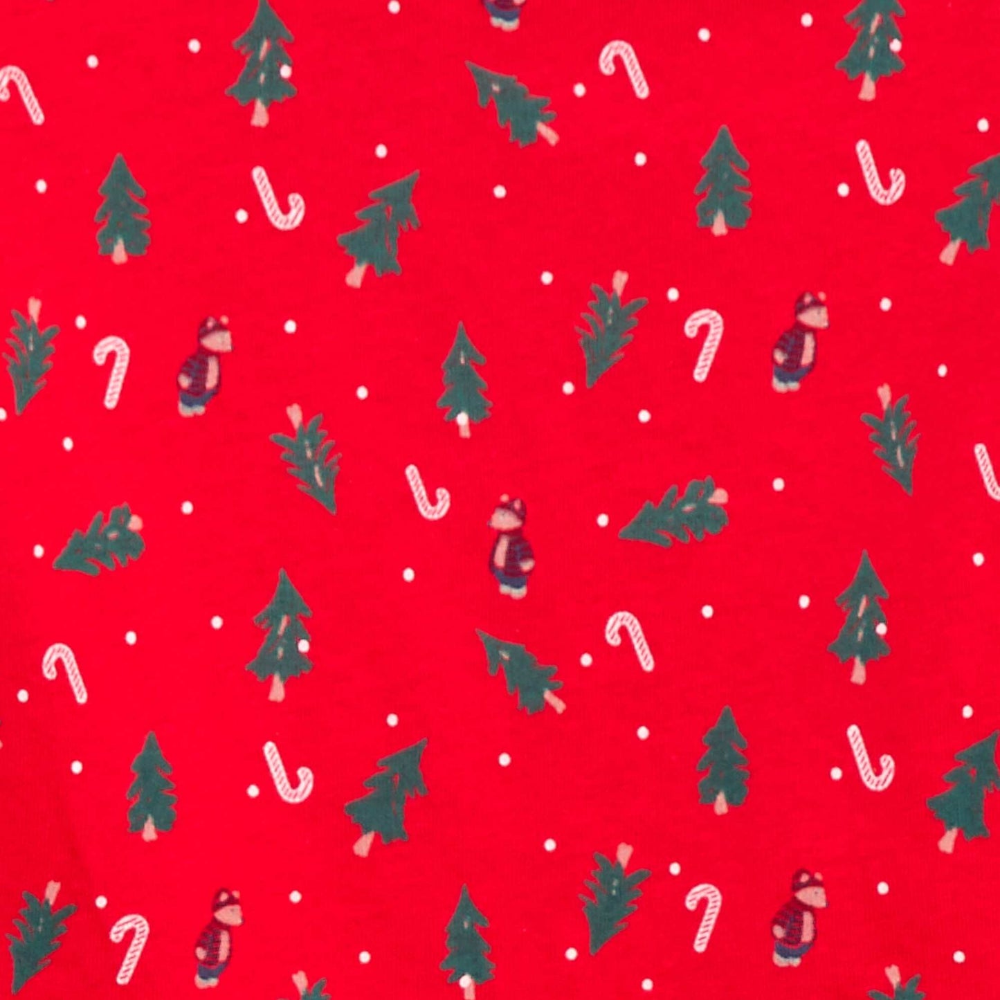T-shirt imprimé 'Noël' en jersey coton ROUGE