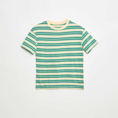 T-shirt imprimé à manches courtes BEIGE