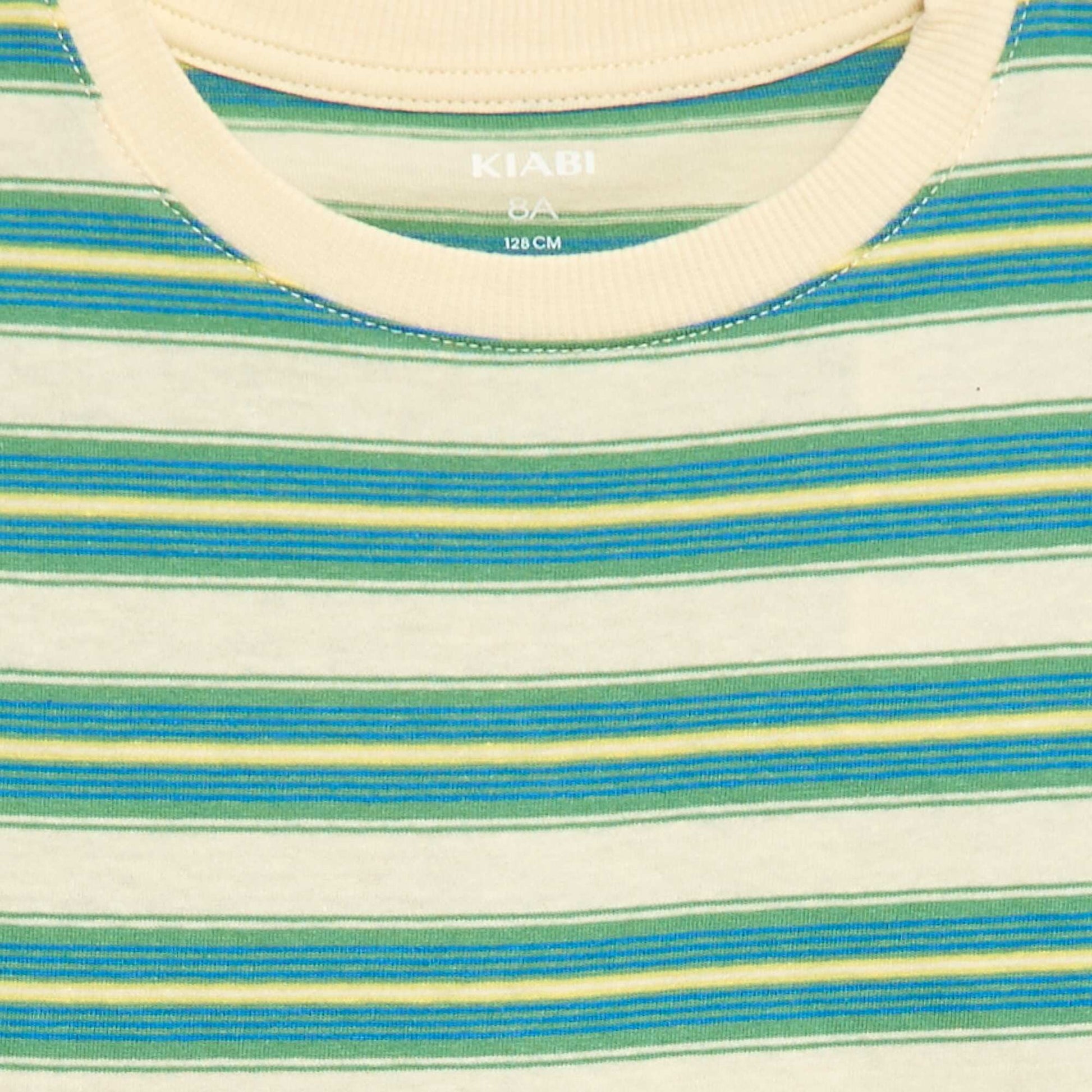 T-shirt imprimé à manches courtes BEIGE