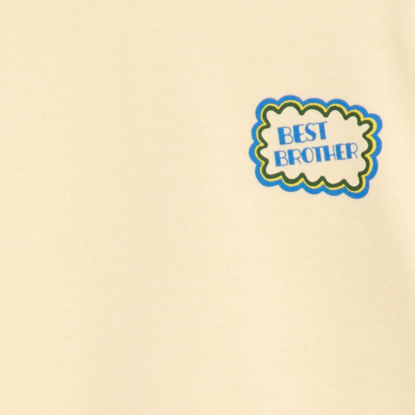Sweat à col rond imprimé BEIGE
