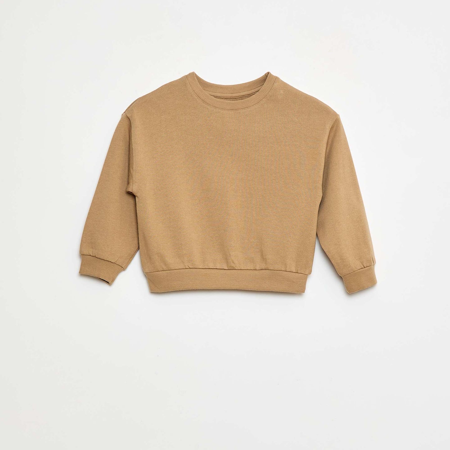 Lot de 3 sweats unis en molleton léger - 3 pièces BEIGE