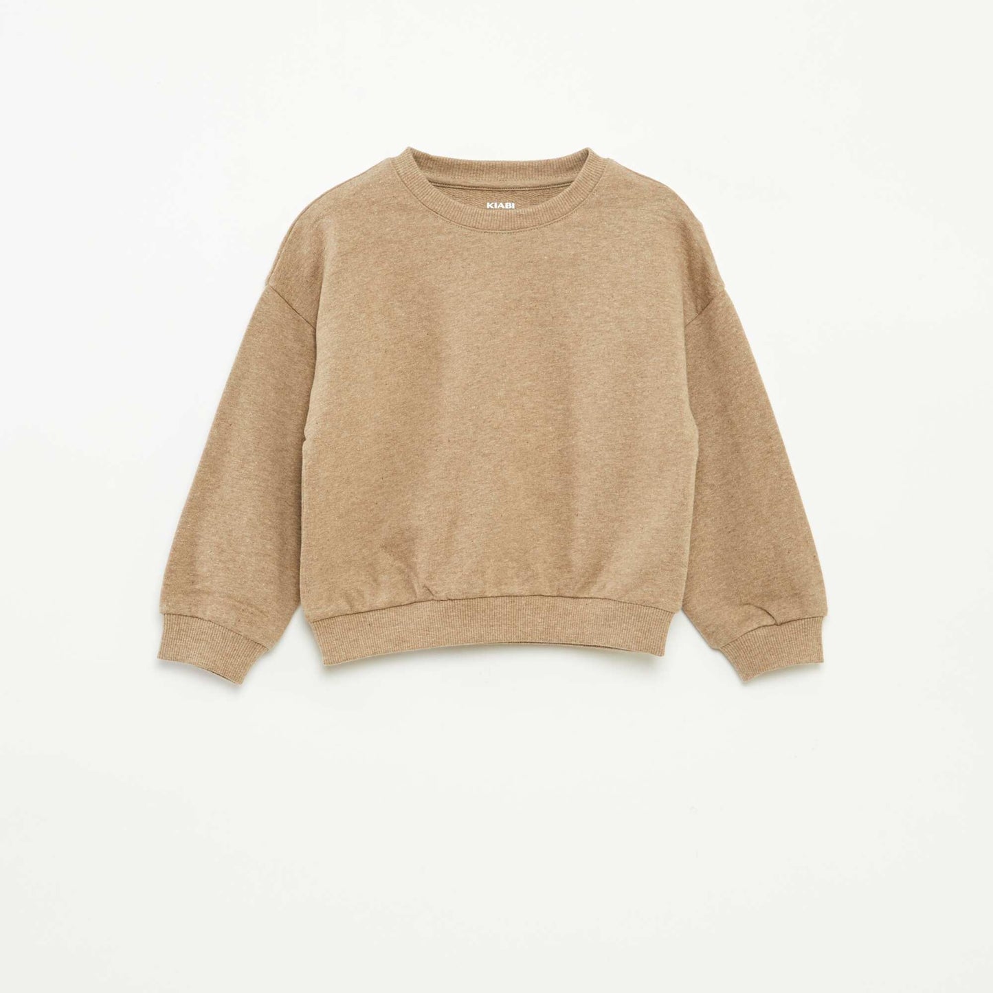 Lot de 3 sweats unis en molleton léger - 3 pièces BEIGE