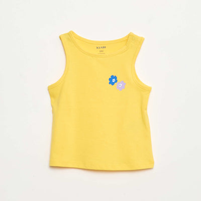 Débardeur en jersey JAUNE