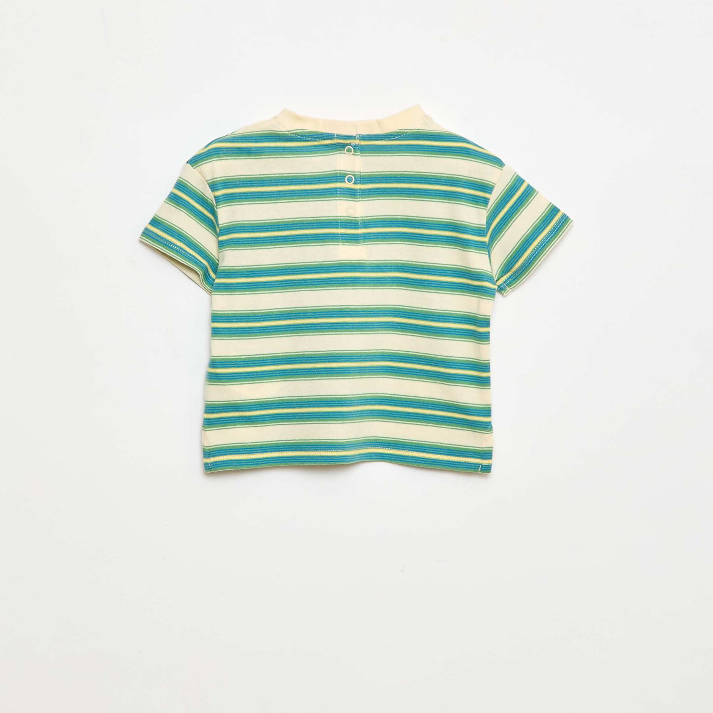 T-shirt imprimé BEIGE/VERT