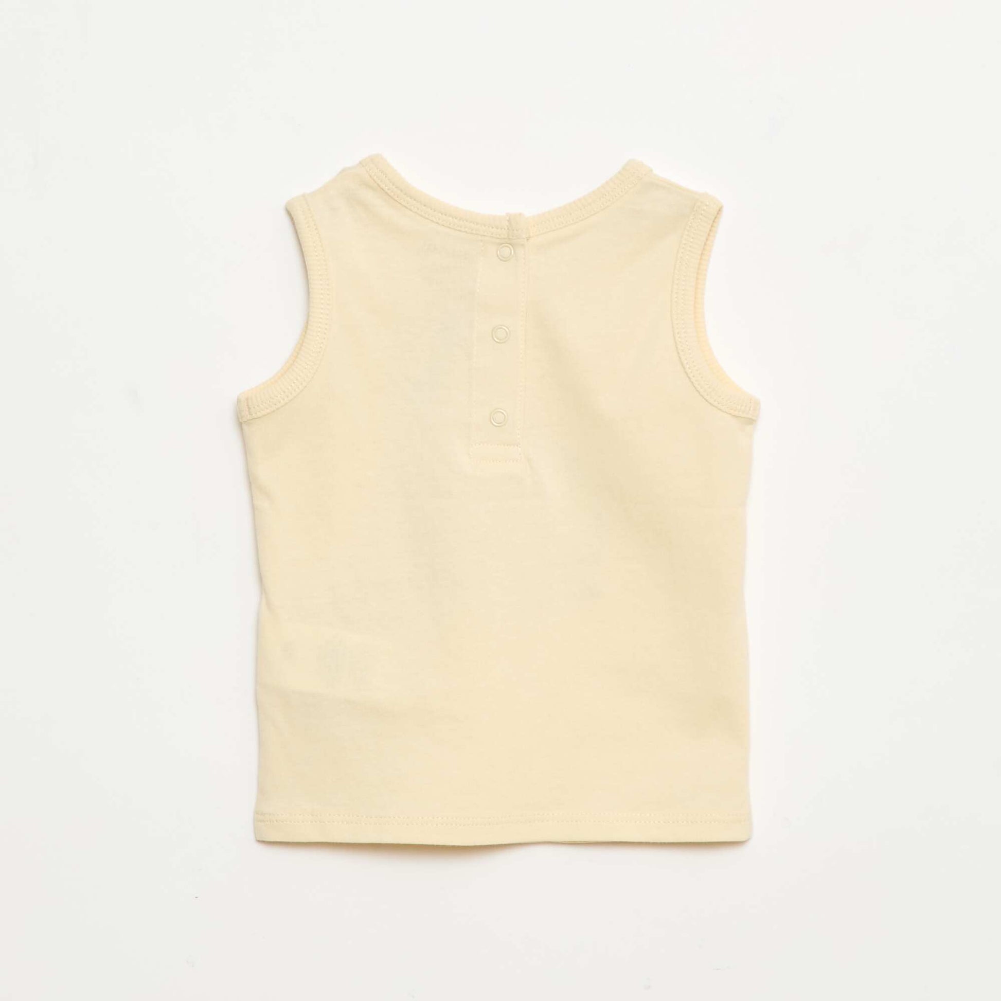 Débardeur en jersey BEIGE