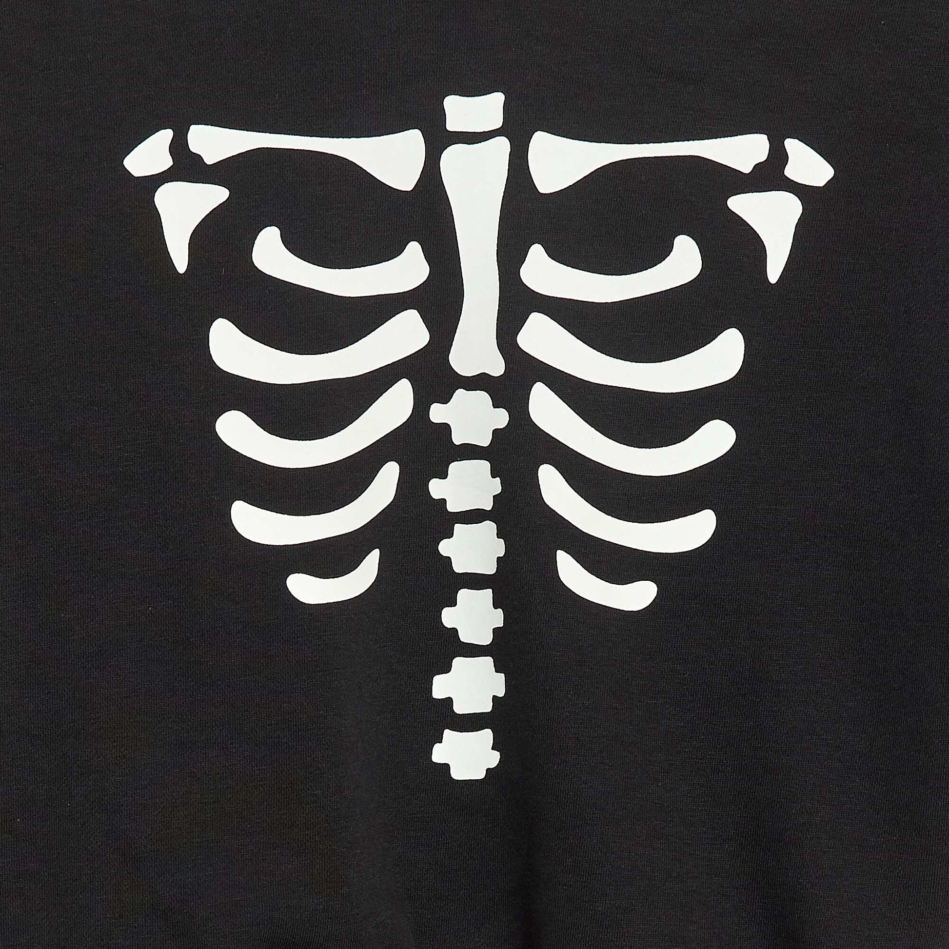 Sweat à capuche thématique 'Halloween' NOIR