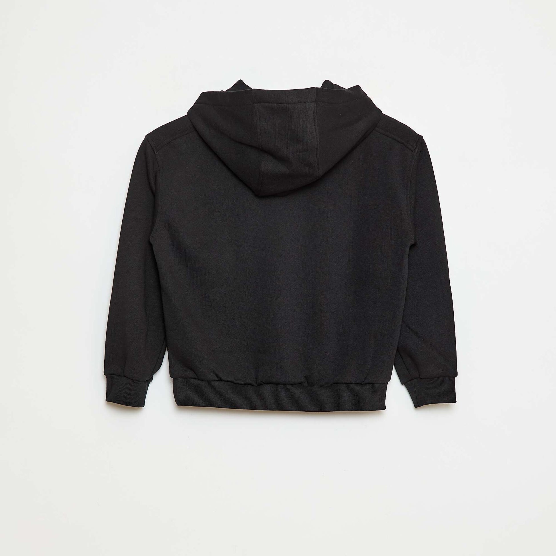 Sweat à capuche thématique 'Halloween' NOIR