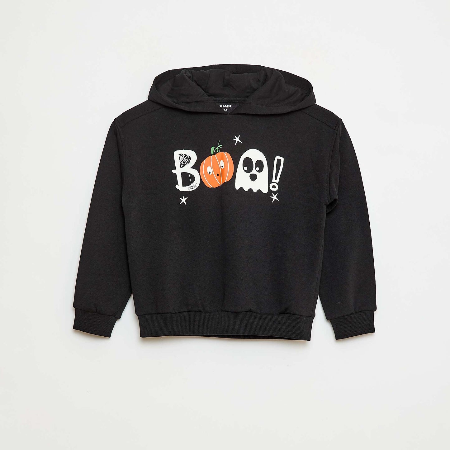 Sweat à capuche thématique 'Halloween' NOIR