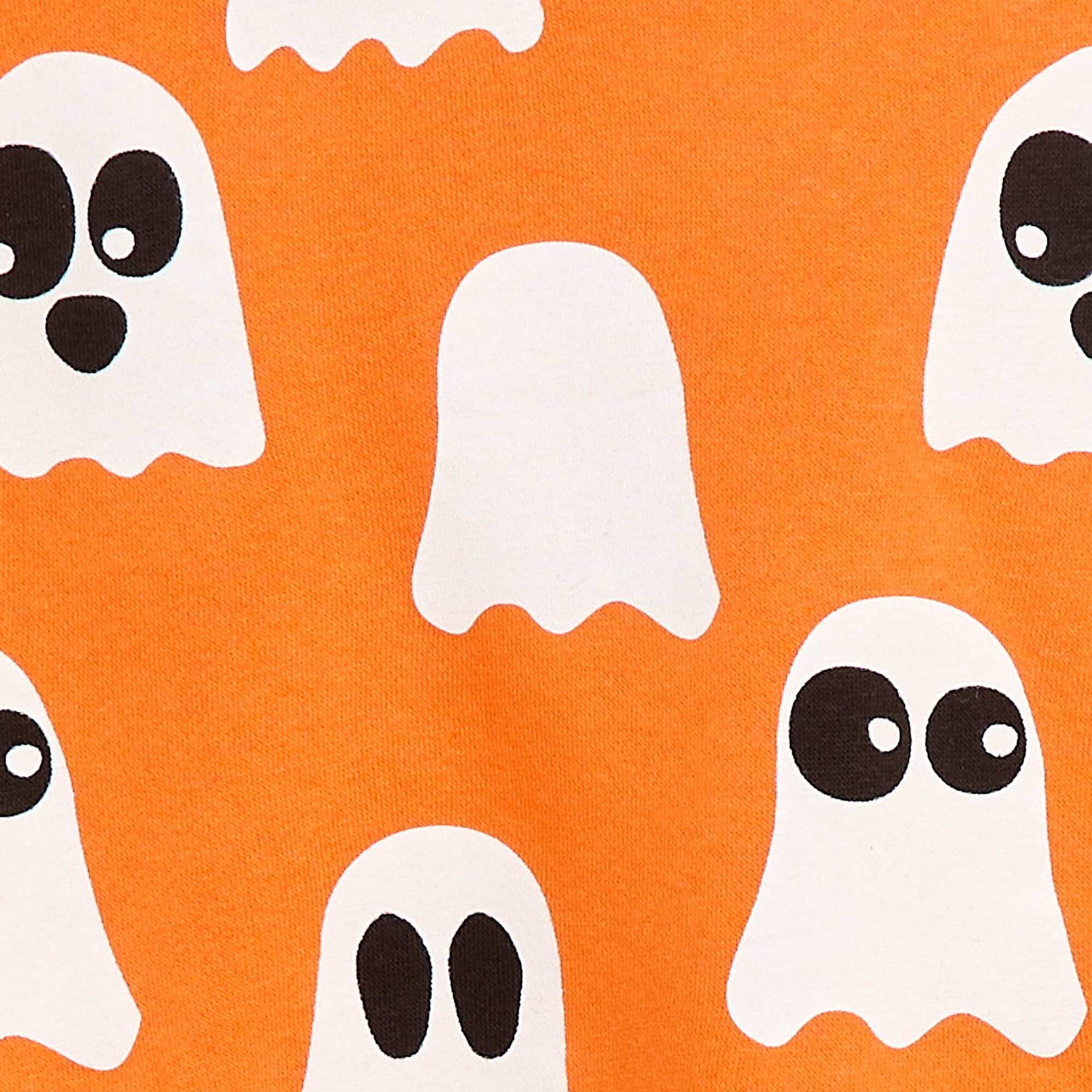 Sweat à capuche thématique 'Halloween' ORANGE