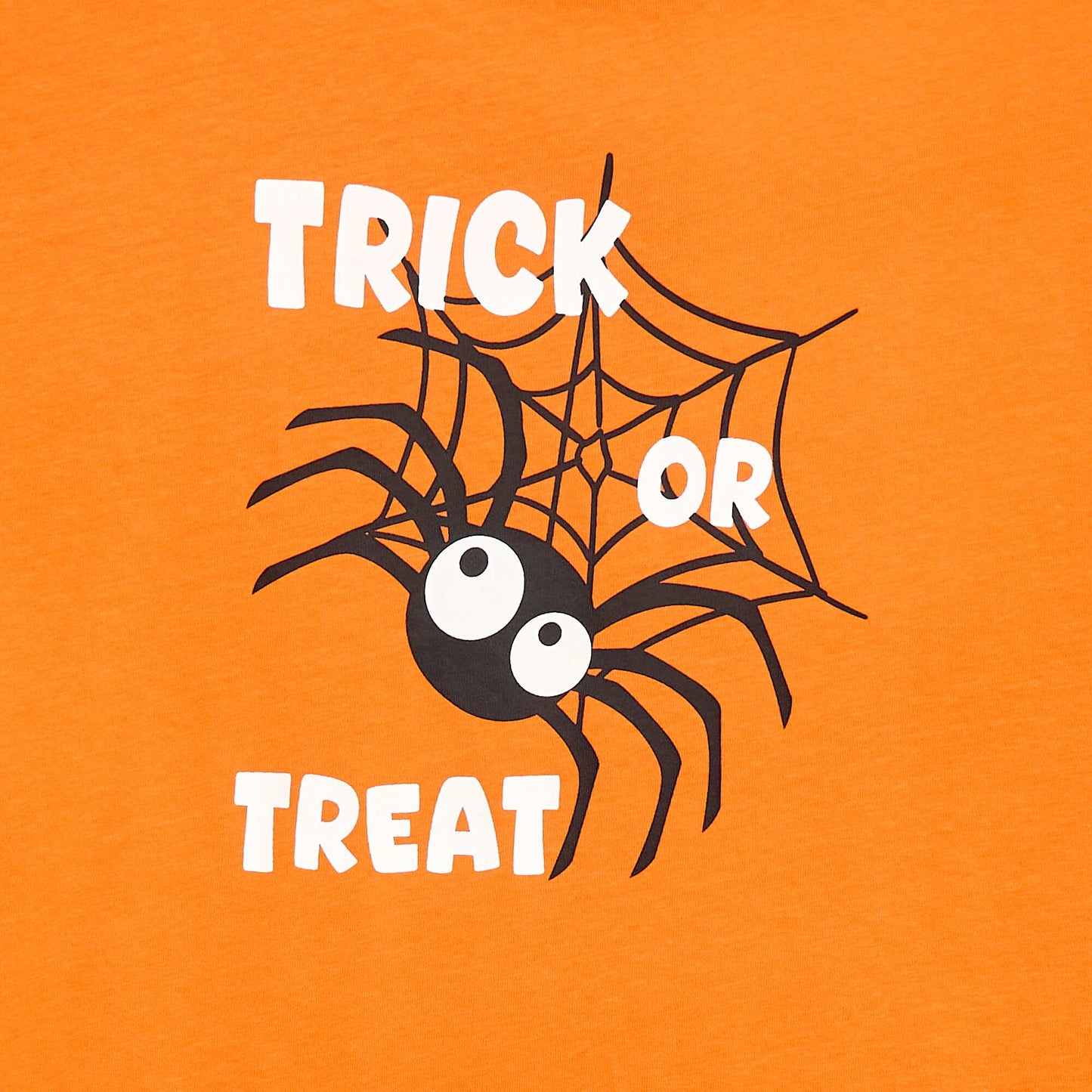 Tee-shirt imprimé 'Halloween' ORANGE