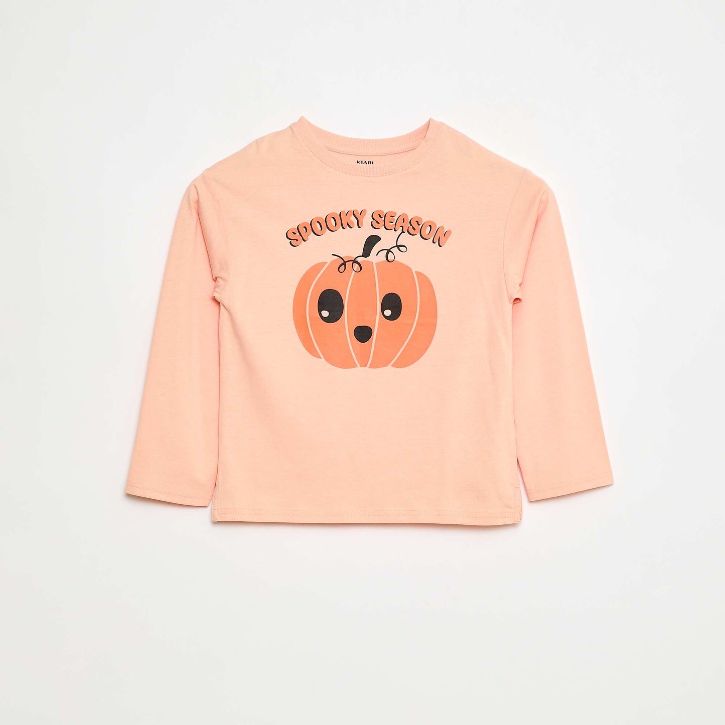 Tee-shirt imprimé 'Halloween' ORANGE