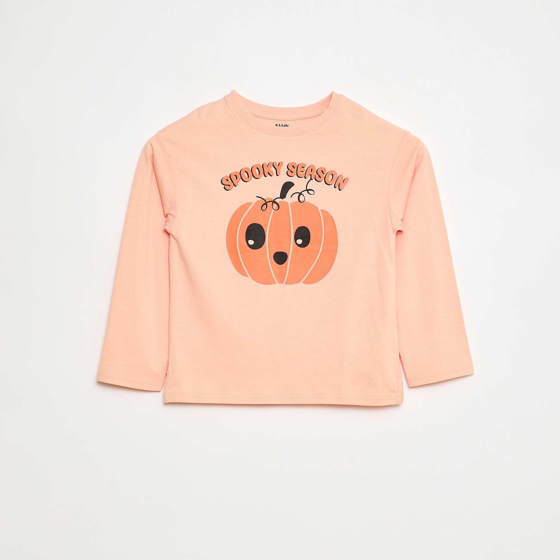 Tee-shirt imprimé 'Halloween' ORANGE