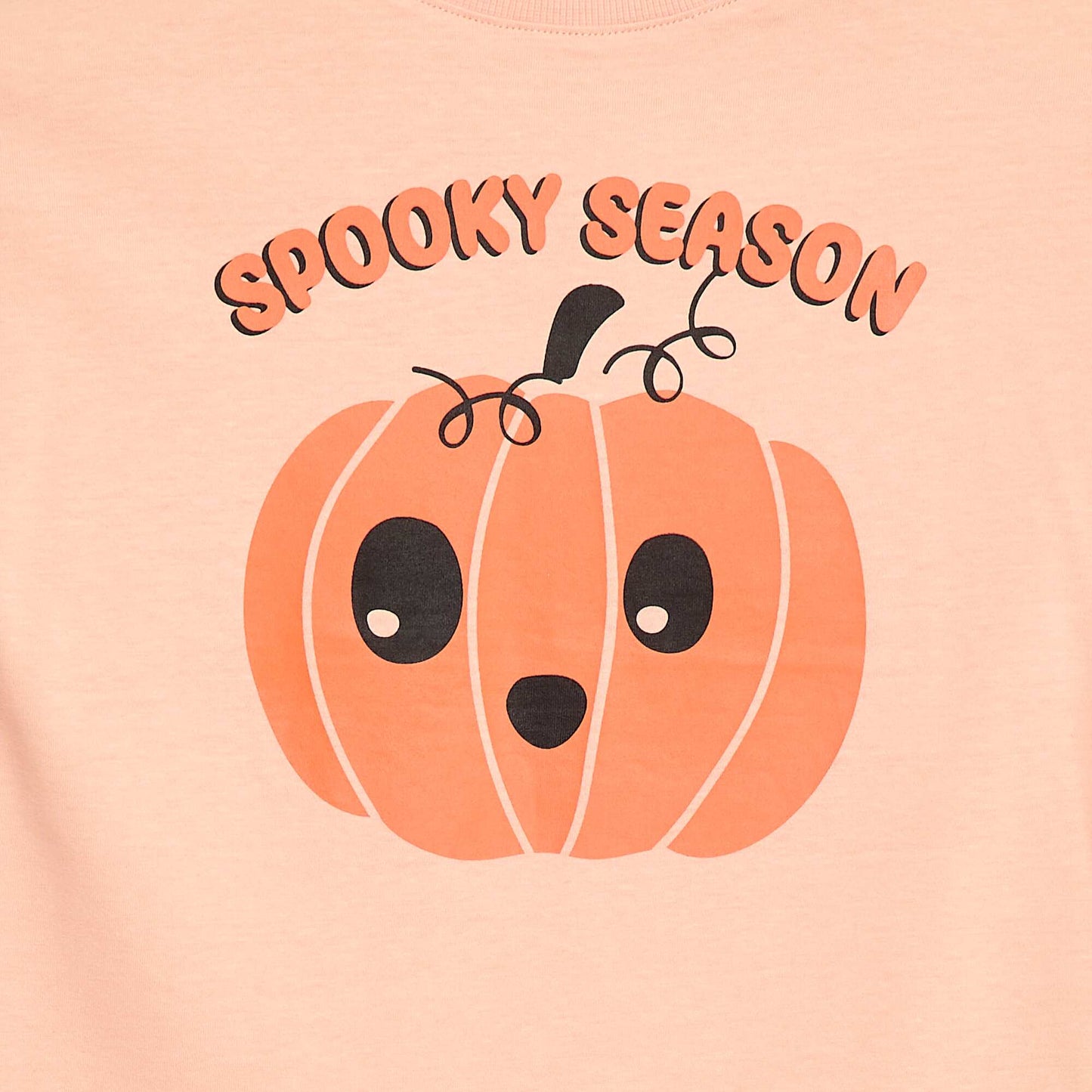Tee-shirt imprimé 'Halloween' ORANGE