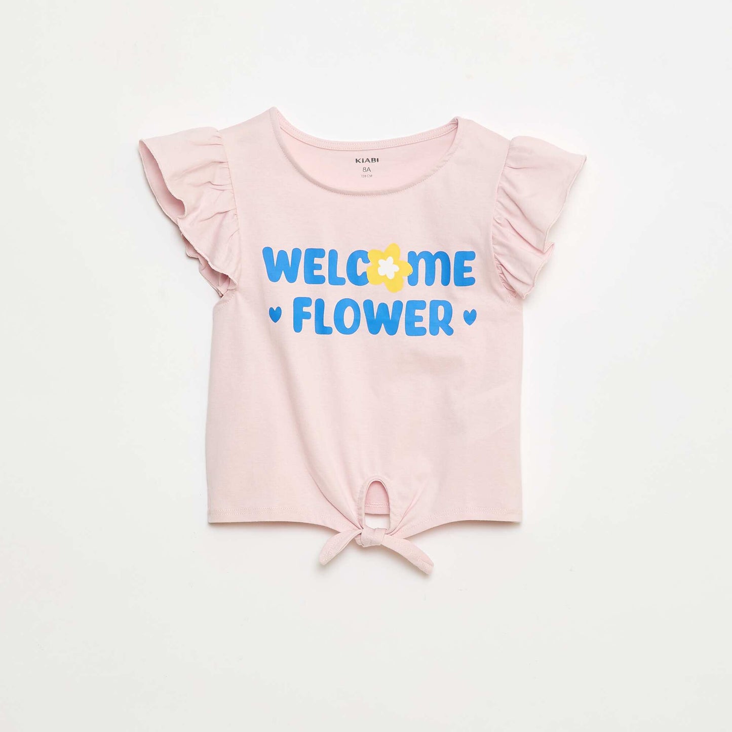 T-shirt casual en jersey coton ROSE