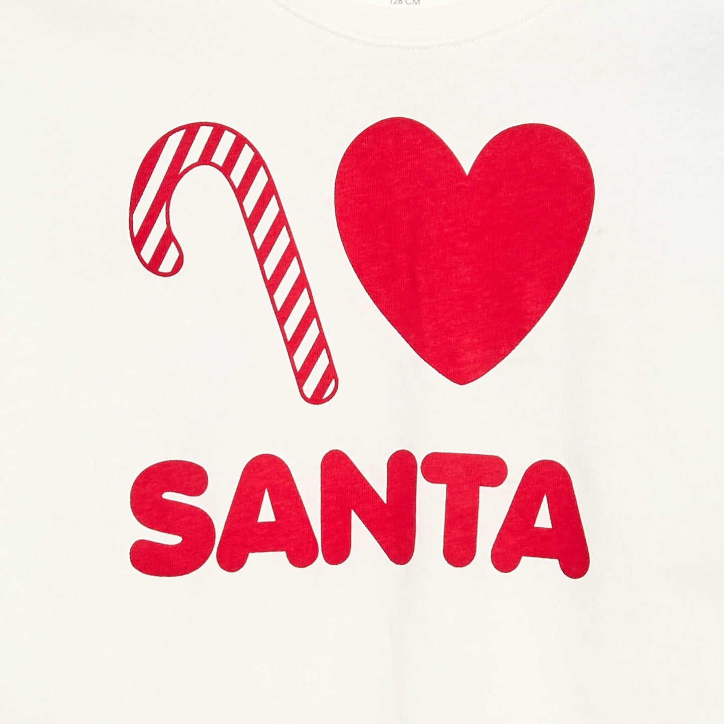 T-shirt imprimé 'Noël' en coton BEIGE