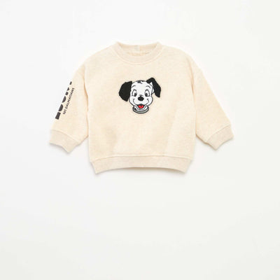 Pull col rond 'Disney' 'Dalmatien' uni BEIGE