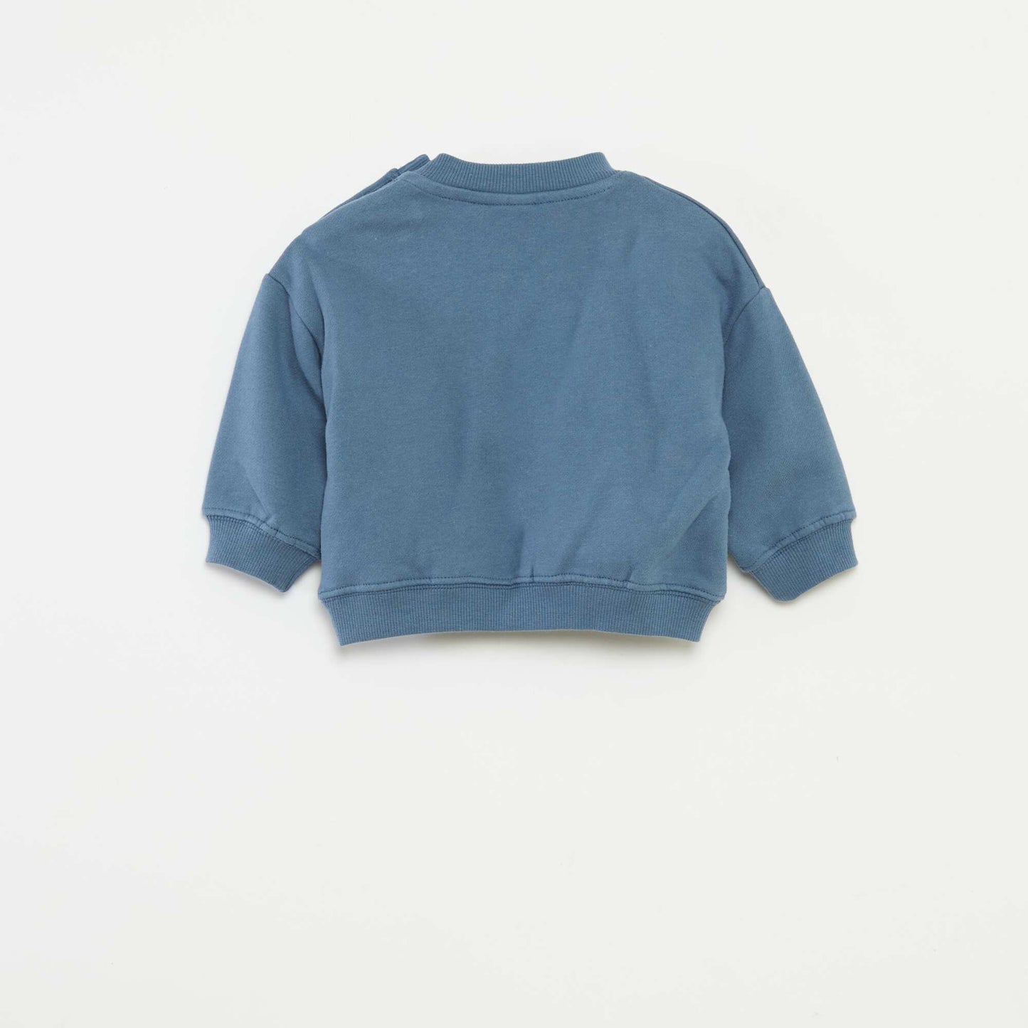 Sweat de Noël imprimé 'Disney' 'Pluto' en coton BLEU