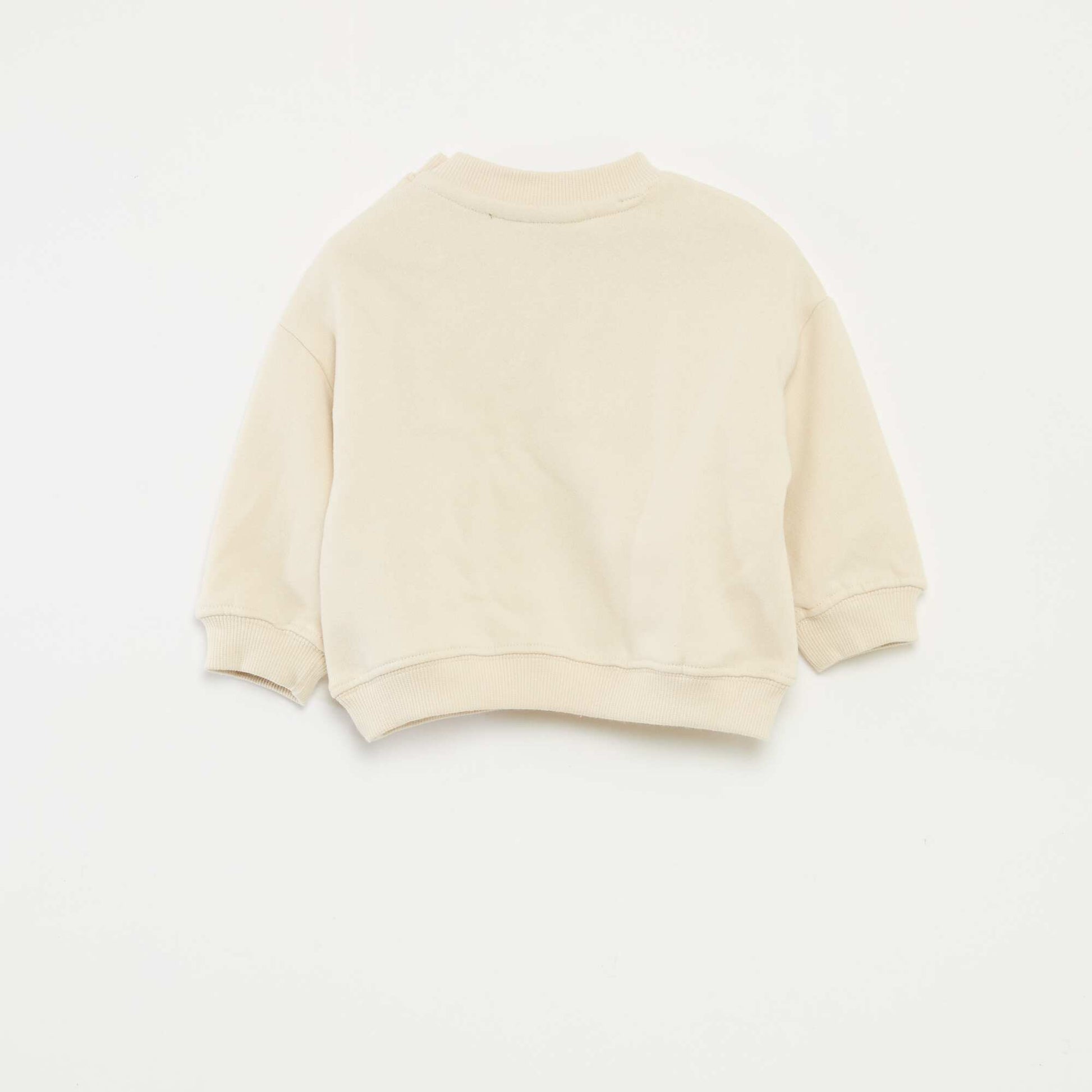 Sweat de Noël imprimé 'Disney' 'Winnie' en coton BLANC