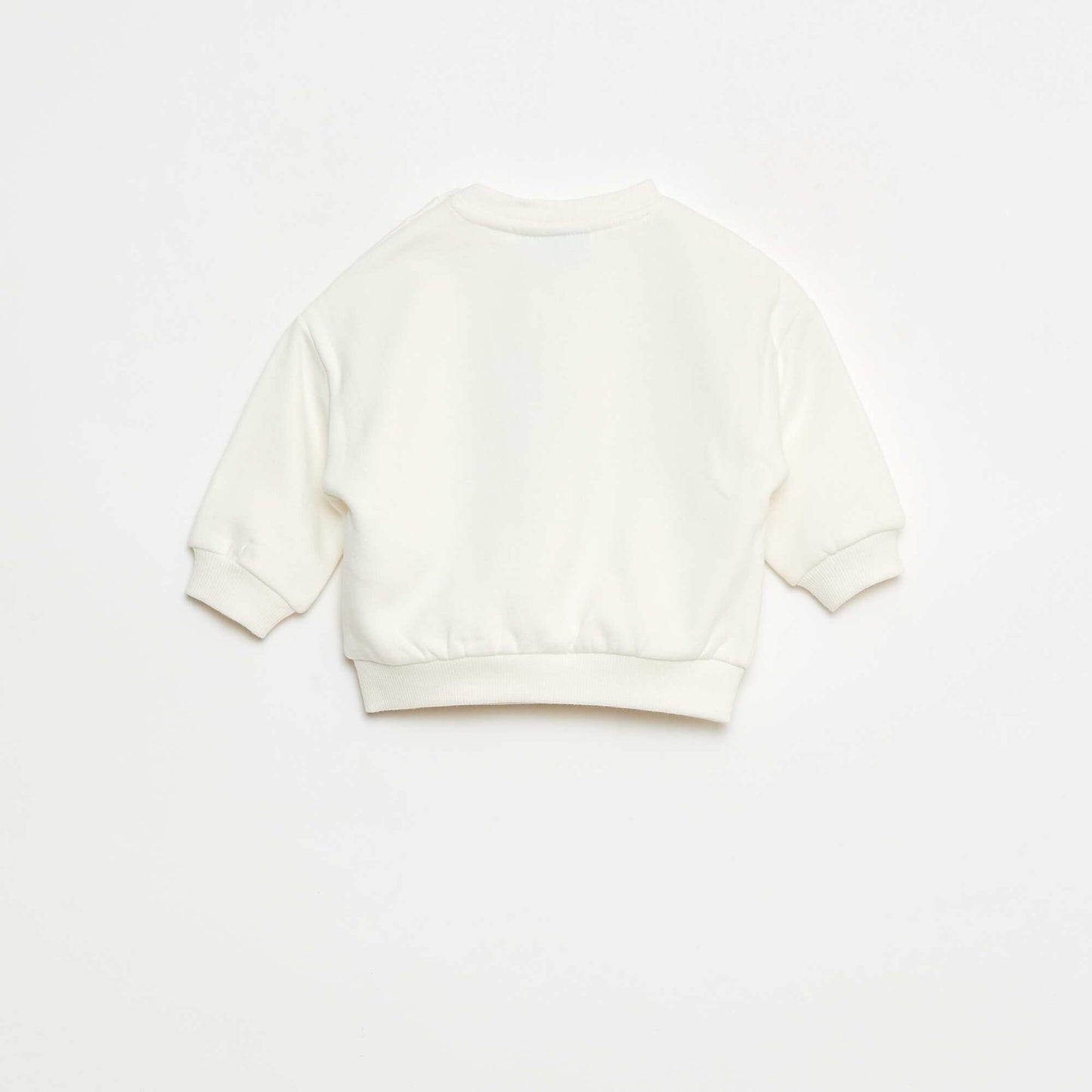 Sweat animé fantaisie 'Disney' 'Angel' en coton BLANC