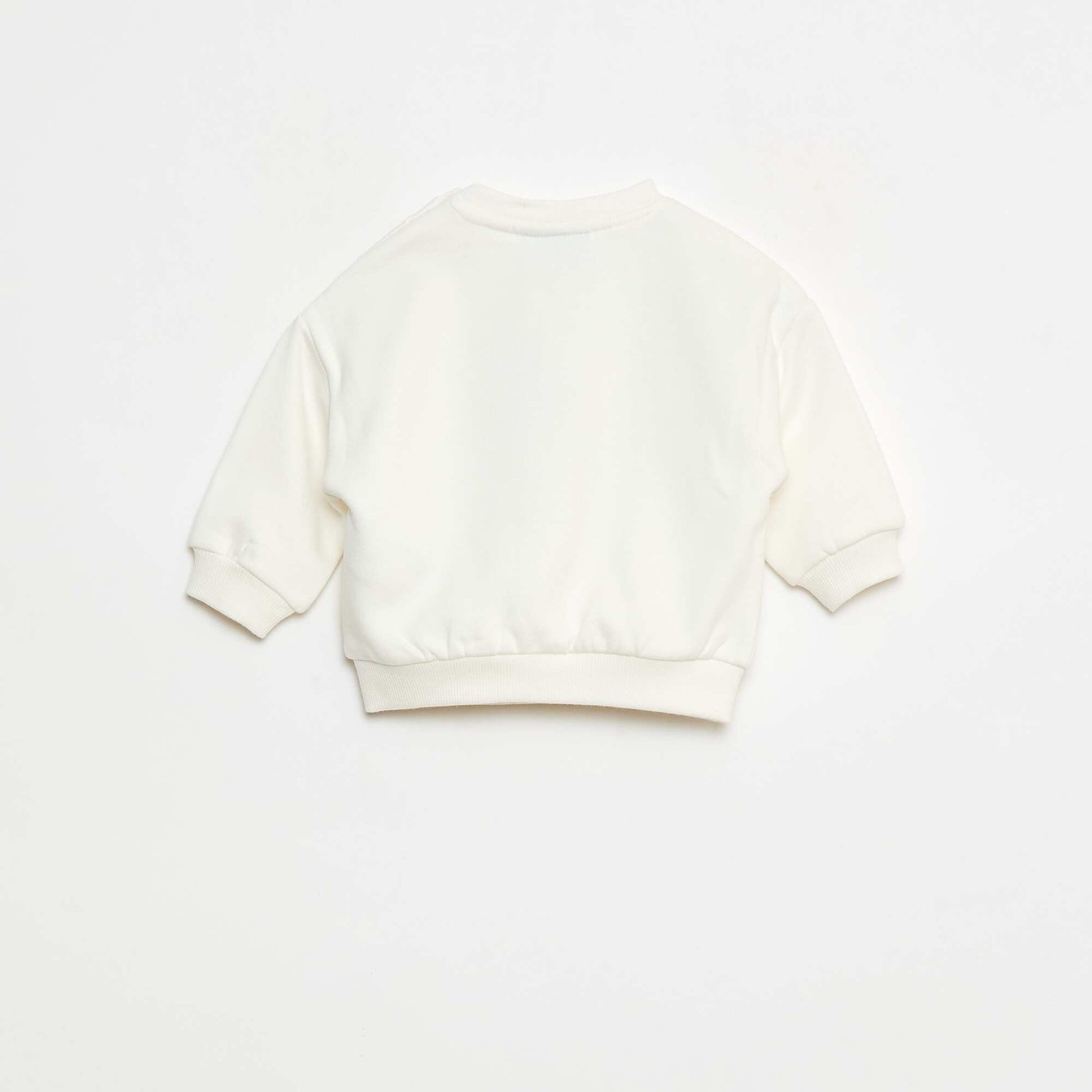 Sweat animé fantaisie 'Disney' 'Angel' en coton BLANC