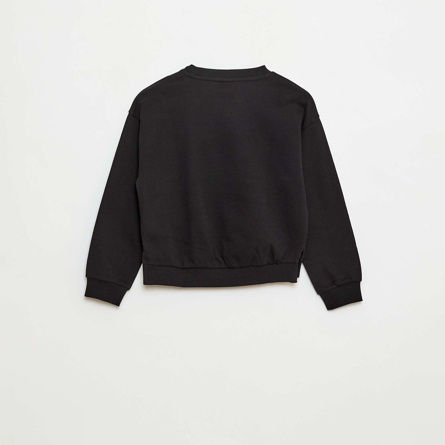Sweat halloween 'Disney' 'Stitch' en coton NOIR