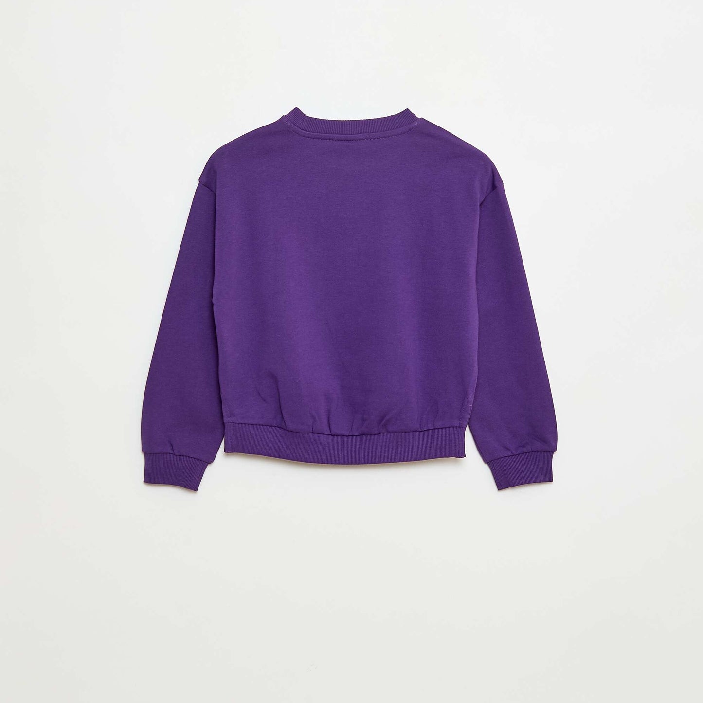 Sweat halloween 'Disney' 'Monsieur Jack' en coton VIOLET