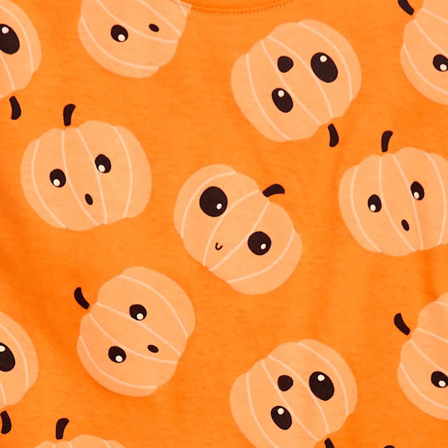 Tee-shirt imprimé 'Halloween' ORANGE