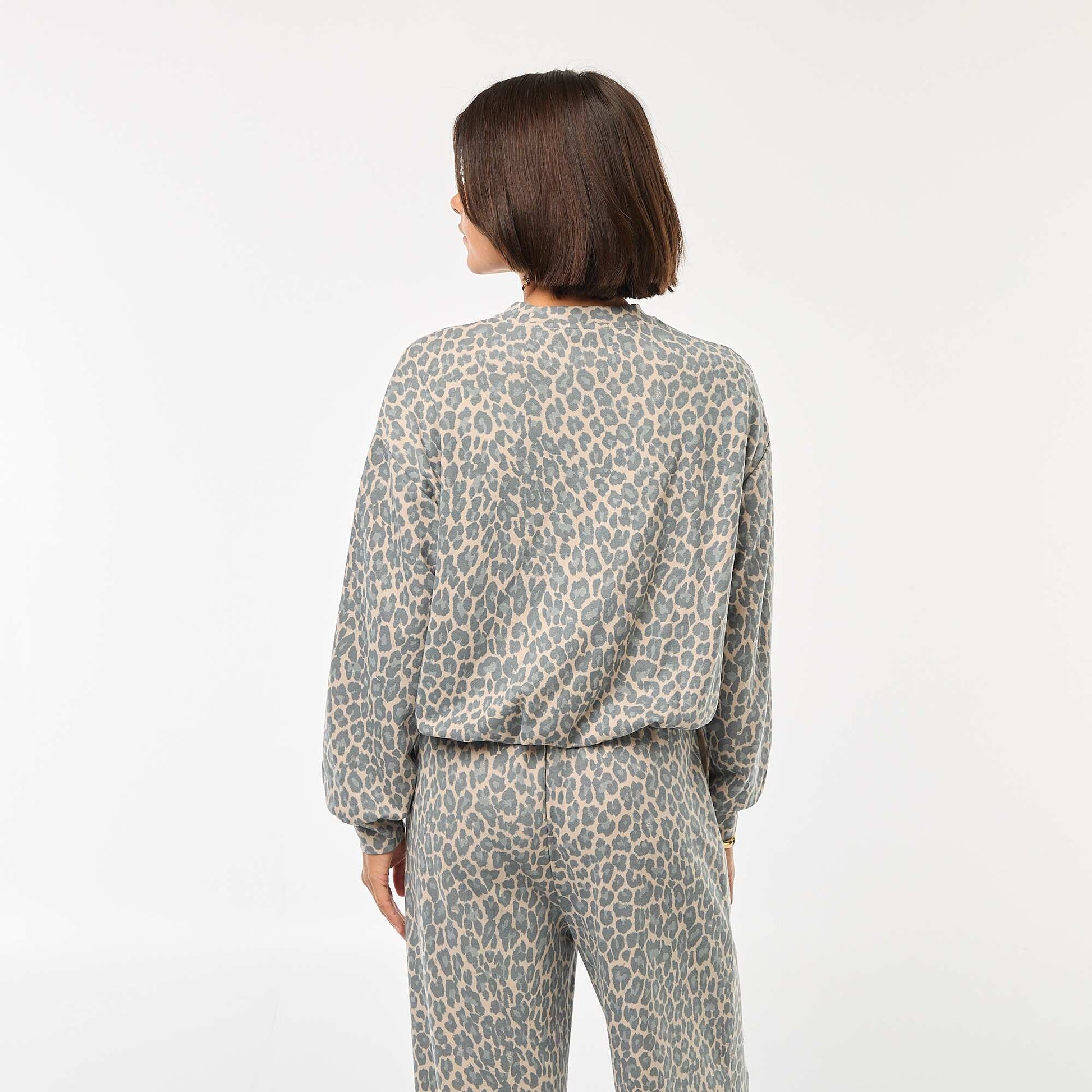 Sweat fit boule LéOPARD