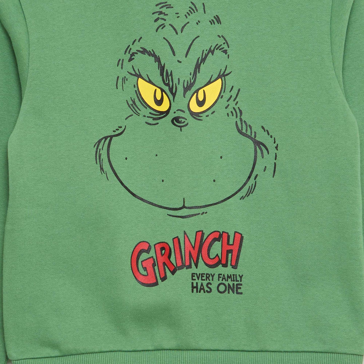 Sweat à capuche 'Le Grinch' VERT
