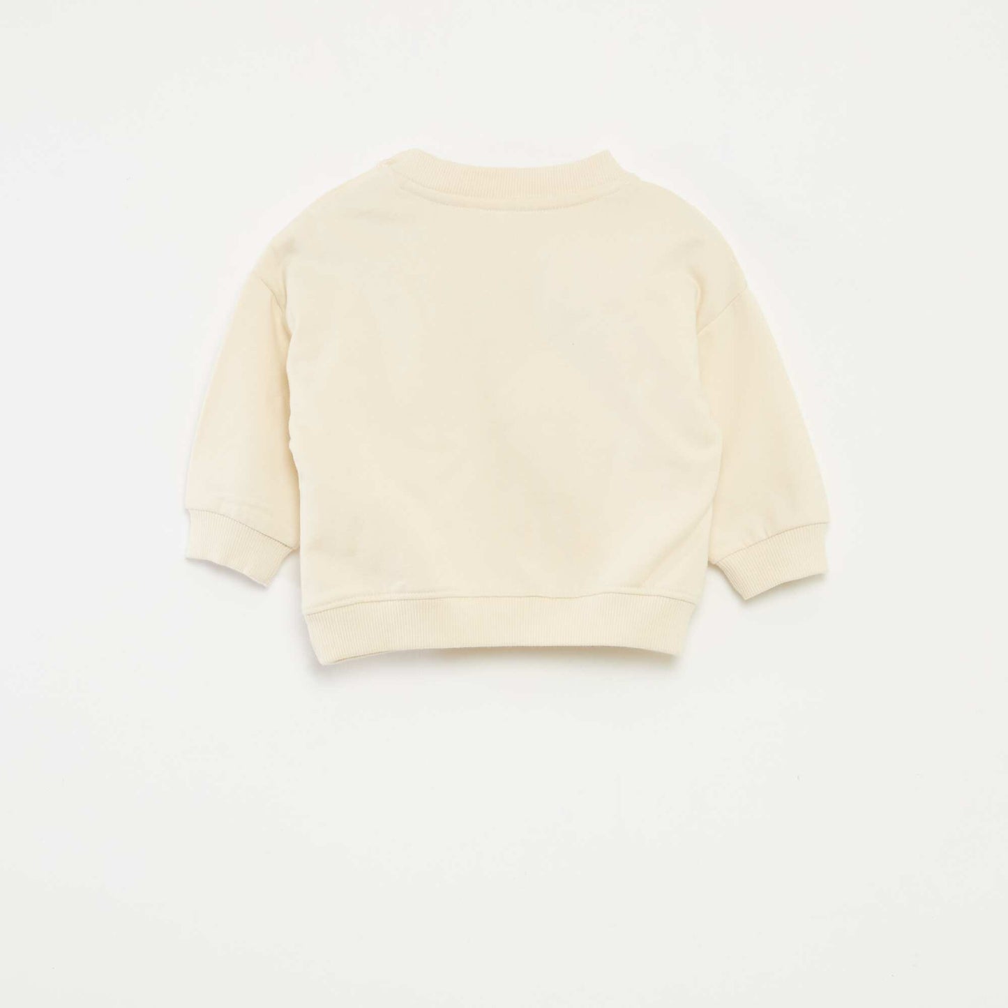 Sweat imprimé animé 'Snoopy' en polaire coton GRIS