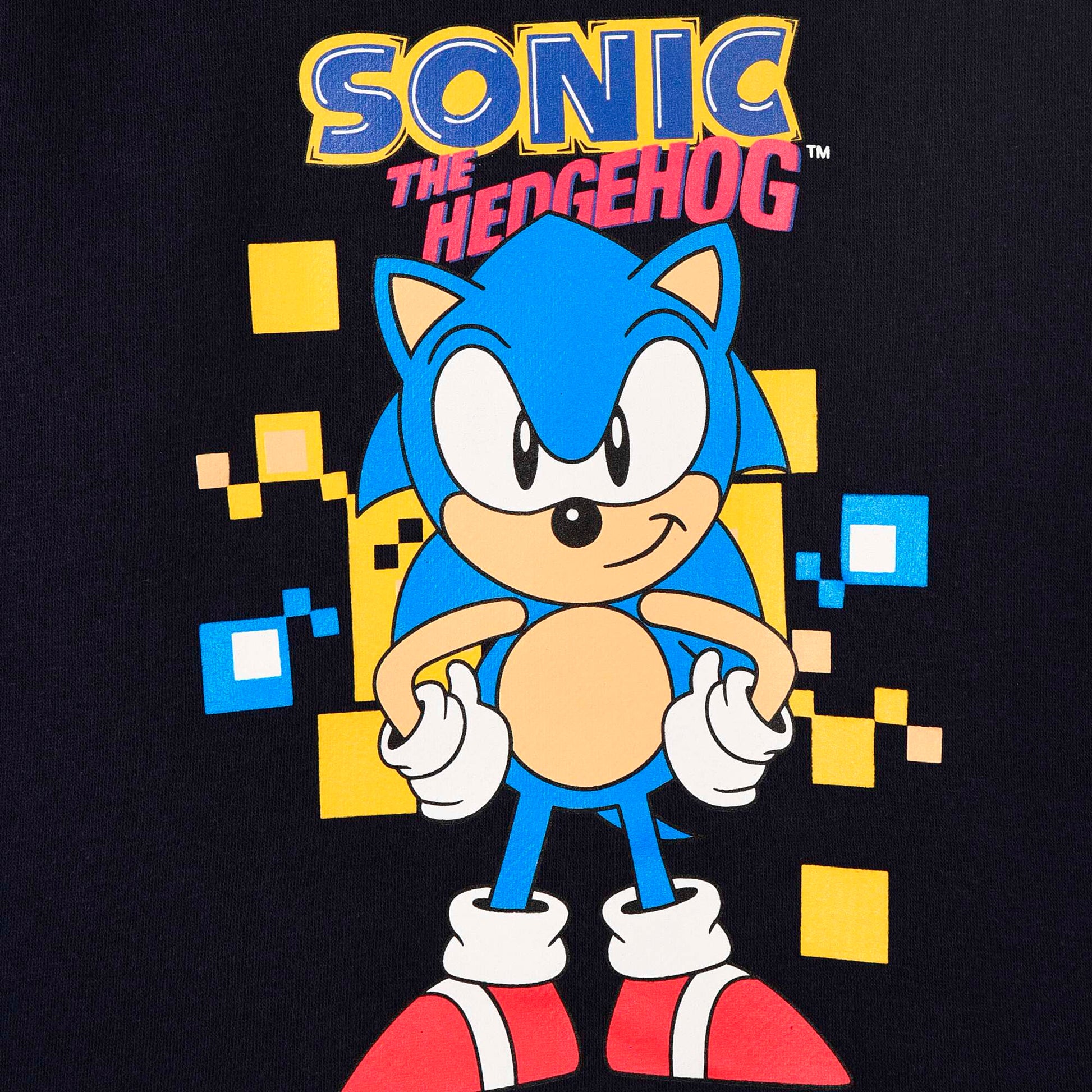 Sweat à capuche 'Sonic' 'SEGA' BLEU