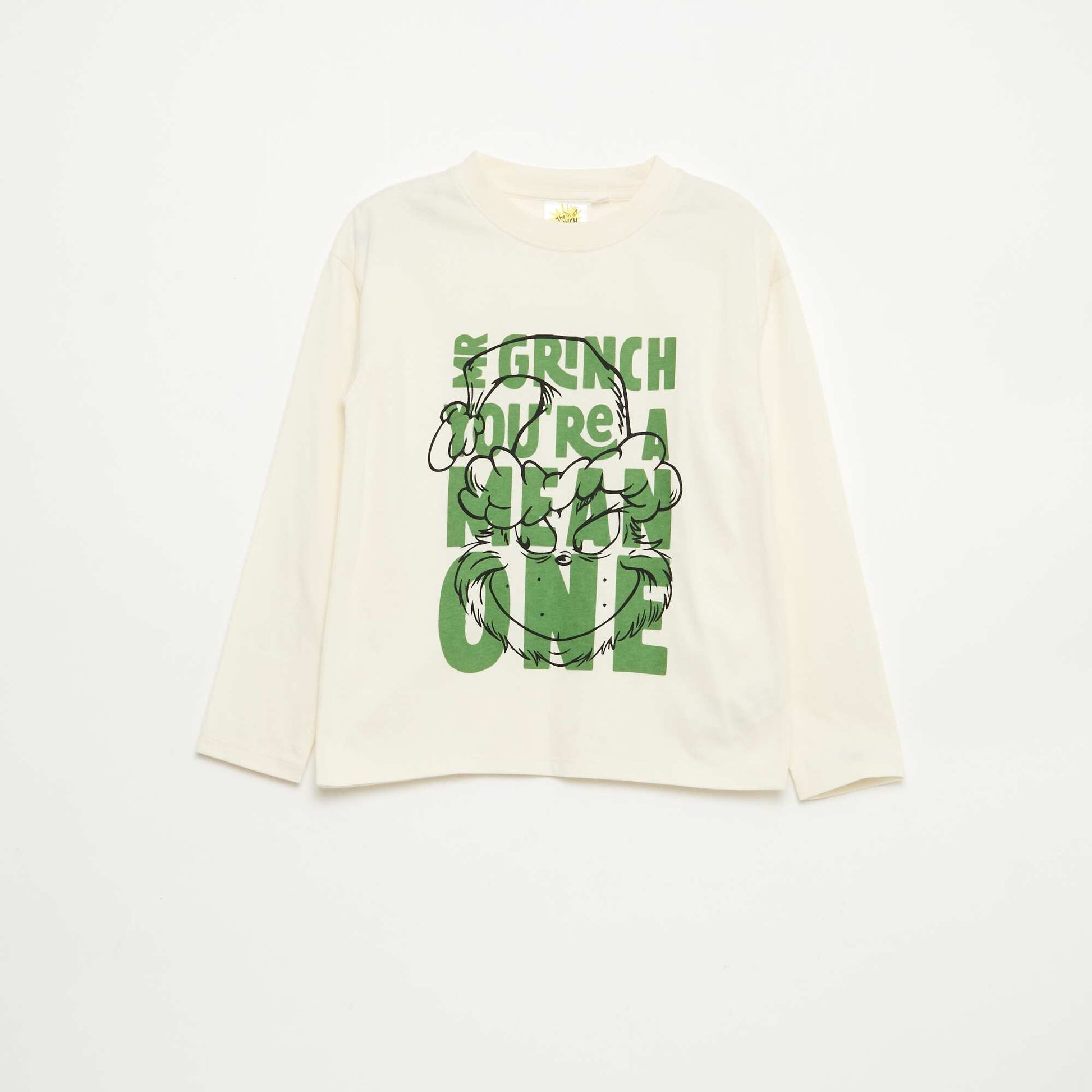 T-shirt imprimé 'Le Grinch' BLANC