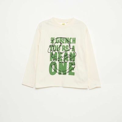 T-shirt imprimé 'Le Grinch' BLANC