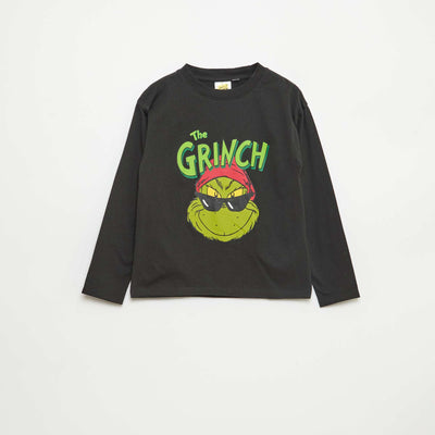 T-shirt imprimé 'Le Grinch' NOIR