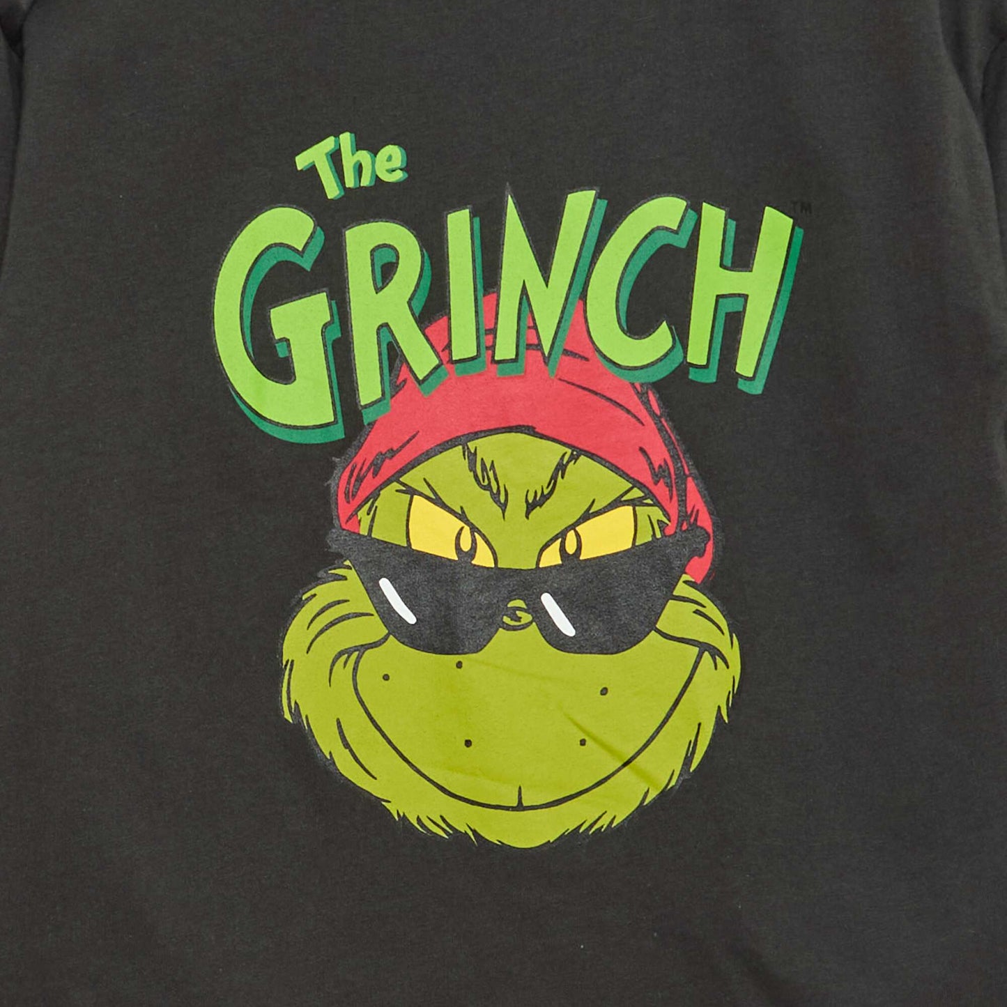T-shirt imprimé 'Le Grinch' NOIR