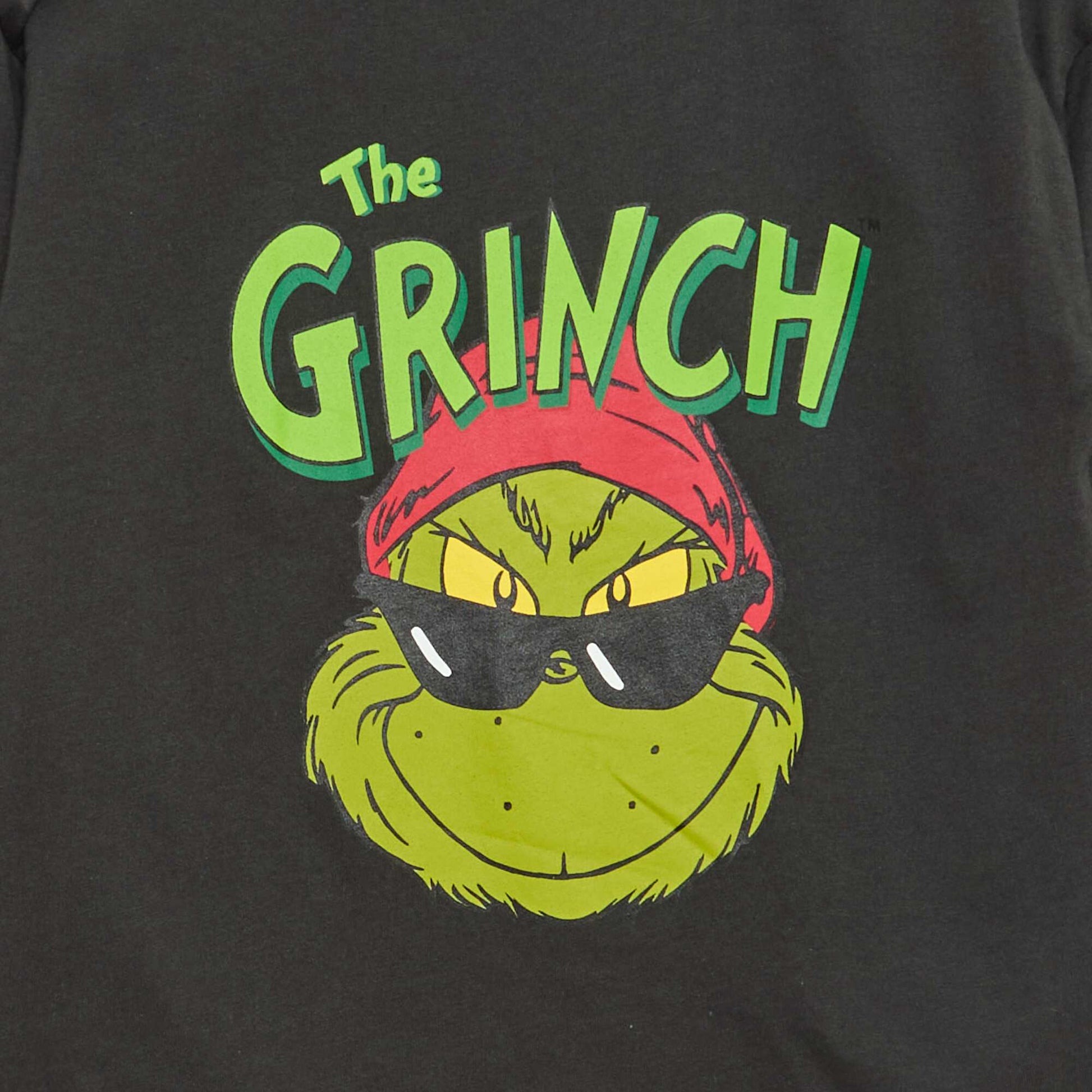 T-shirt imprimé 'Le Grinch' NOIR