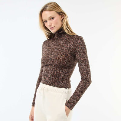 Sous-pull thermique effet seconde peau MARRON