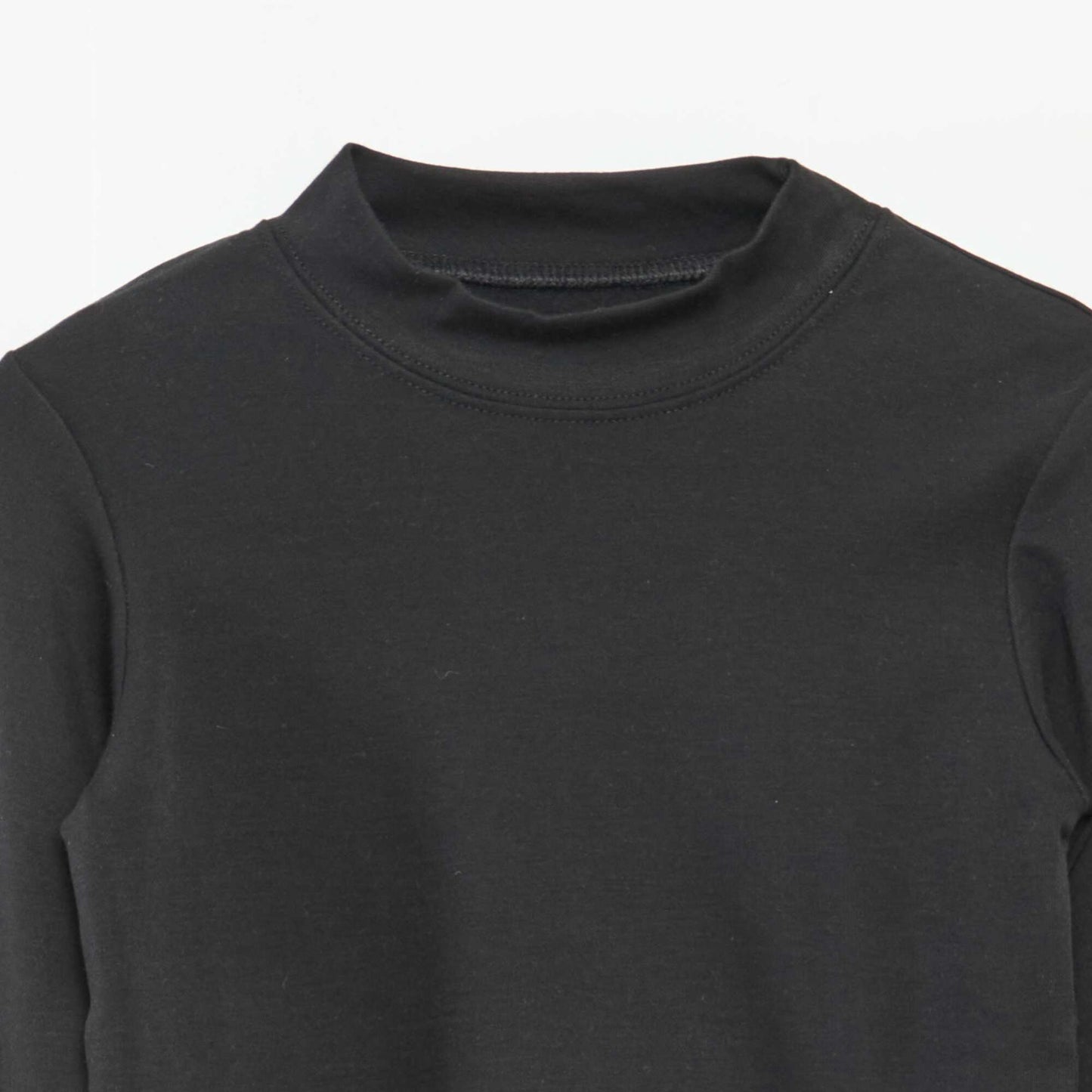 Lot de 2 t-shirt col roulé NOIR