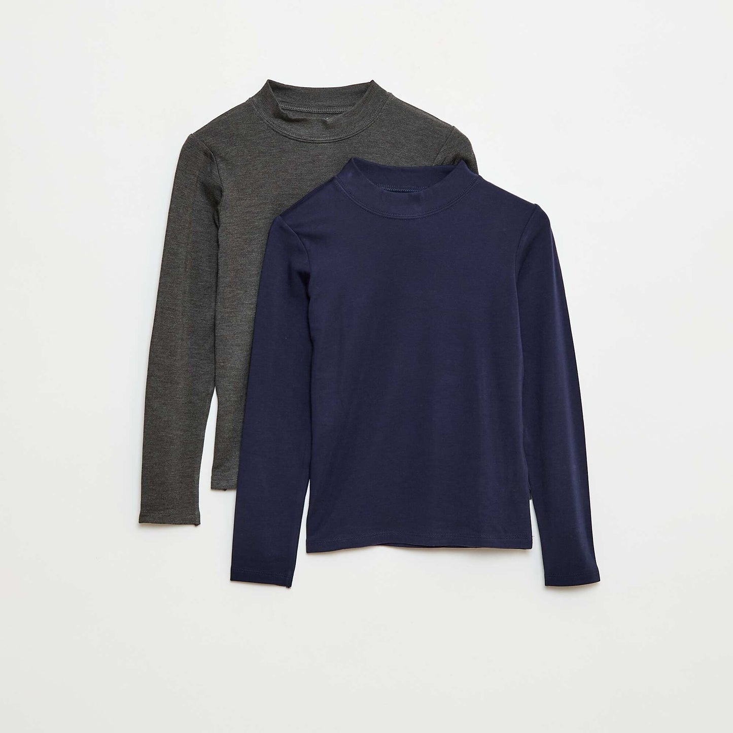 Lot de 2 t-shirt col roulé BLEU