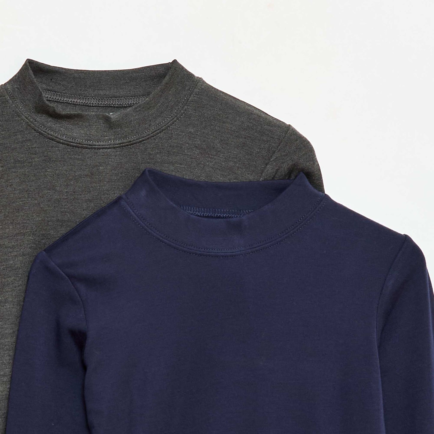 Lot de 2 t-shirt col roulé BLEU