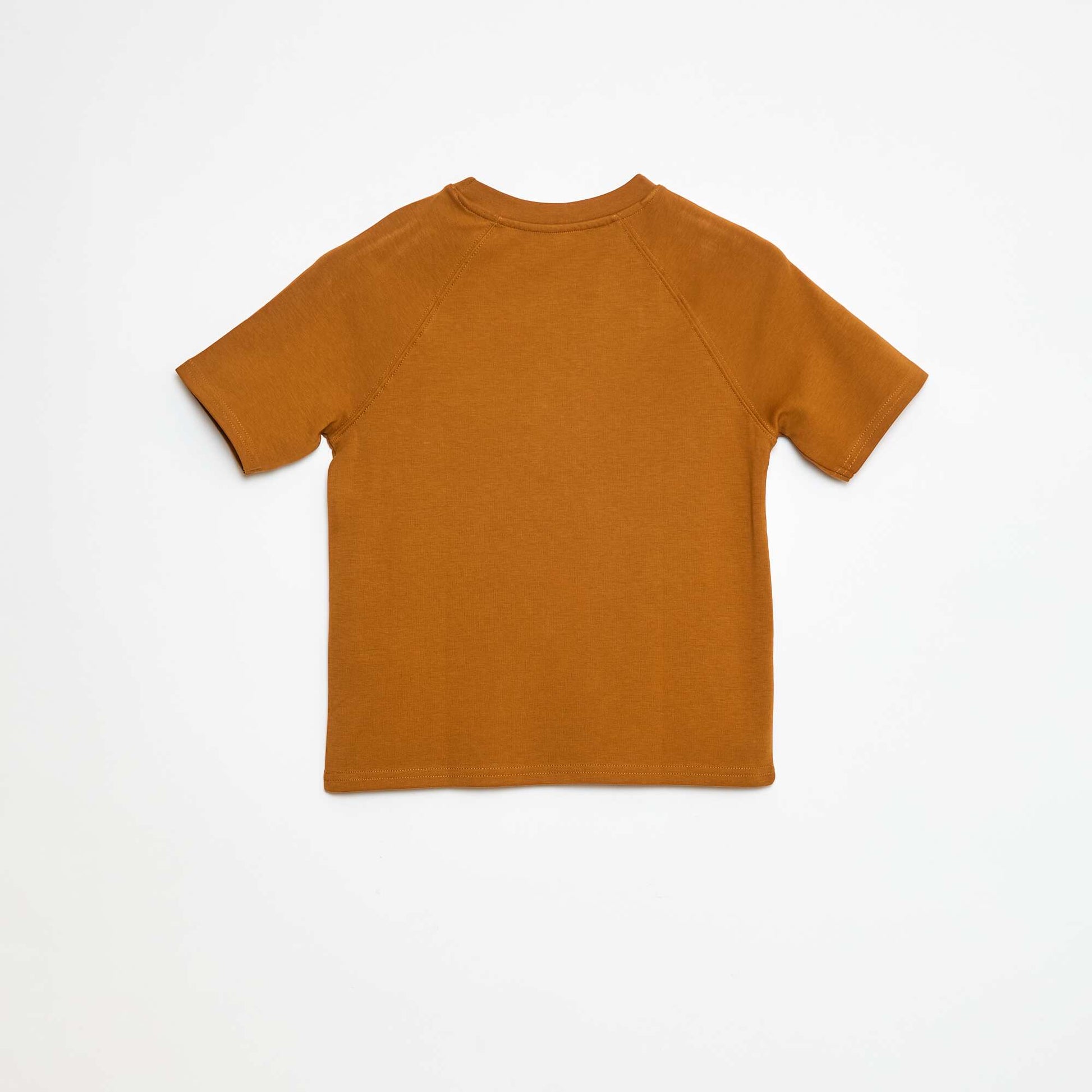 T-shirt loose en coton JAUNE