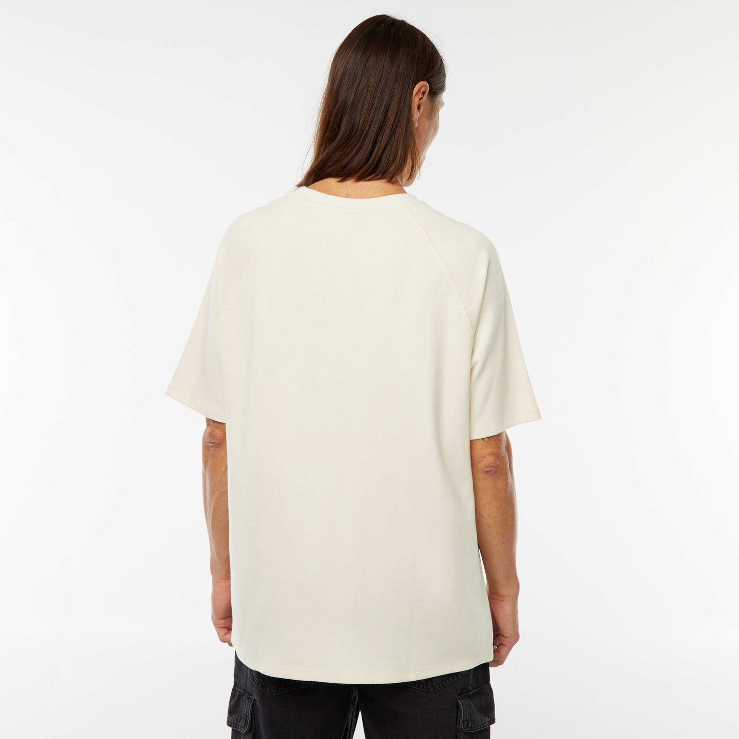 T-shirt manches courtes uni comfort fit BLANC