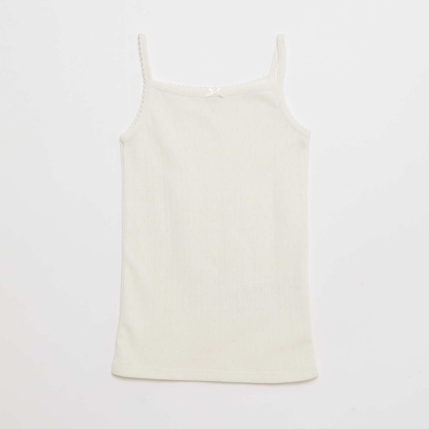 Lot de 2 débardeurs en coton BEIGE