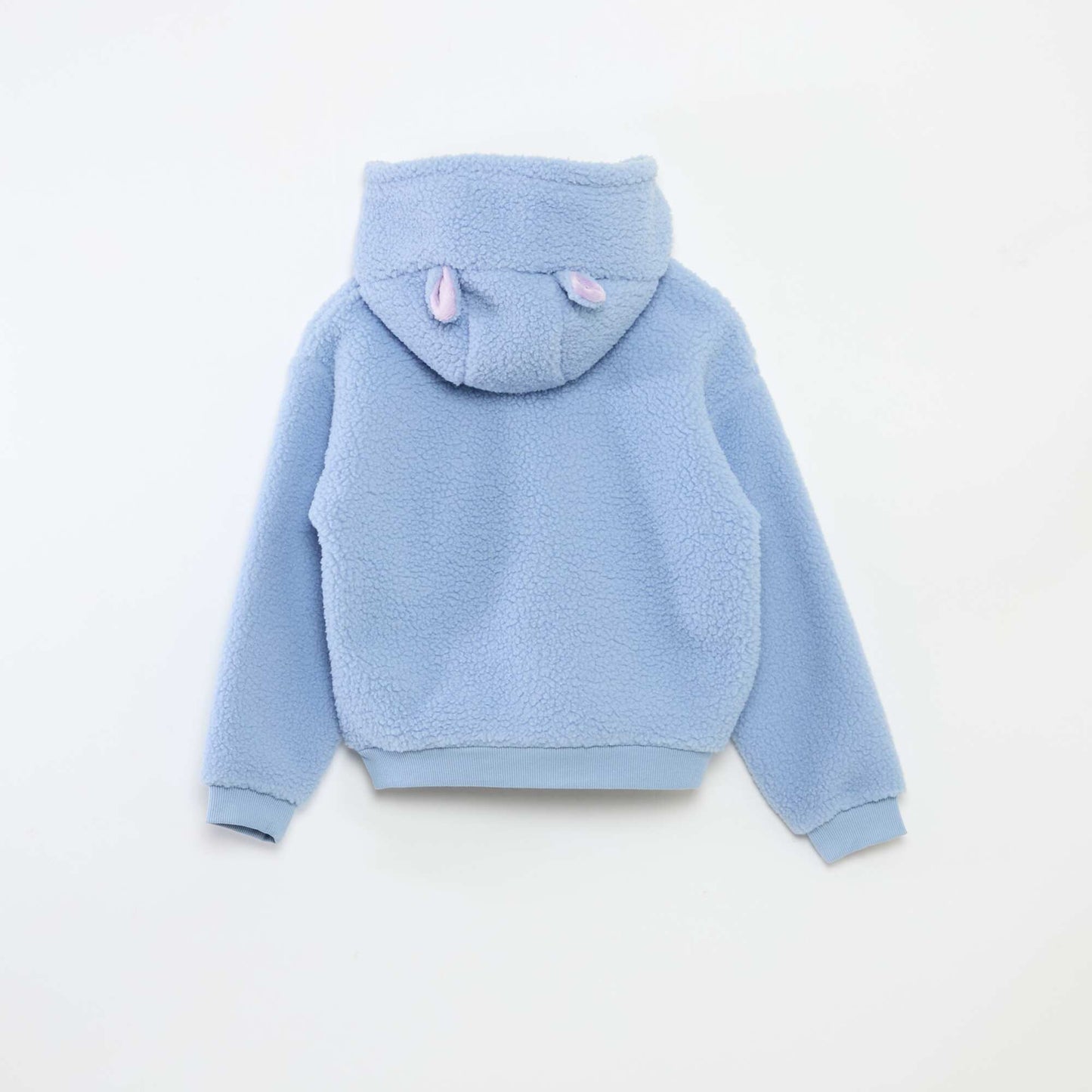 Sweat en polaire 'Stitch' avec capuche à oreilles BLEU