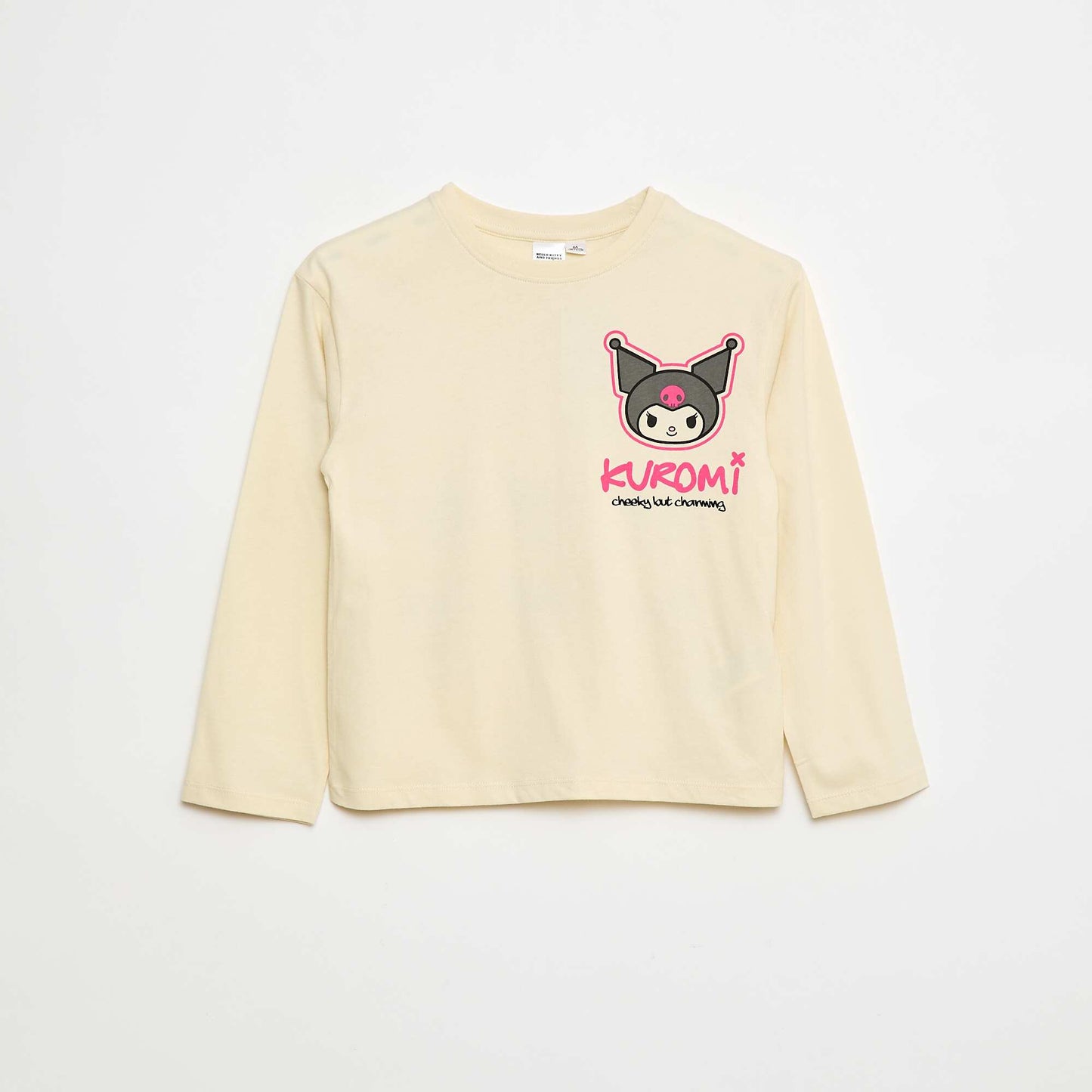 T-shirt 'Kuromi' 'Hellokitty&friends' en jersey coton BLANC